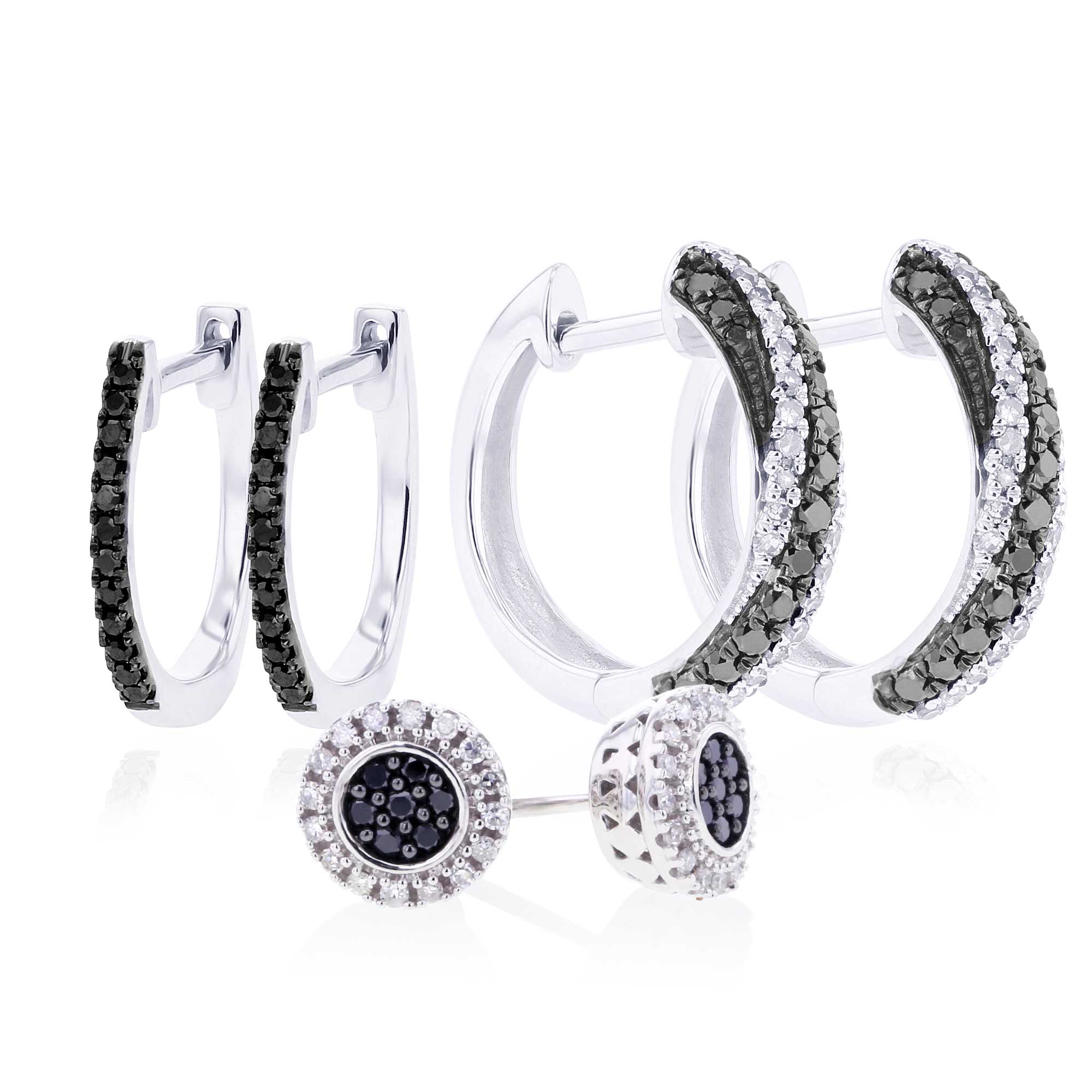 Black Diamond Earrings Steven Singer Jewelers