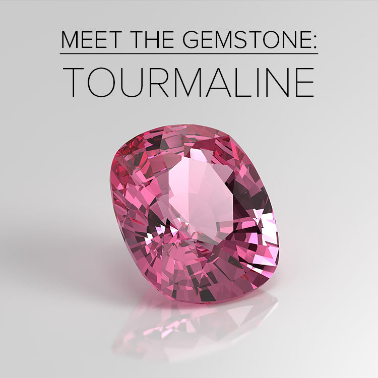 Popsicle Pink Tourmaline & Diamond Necklace