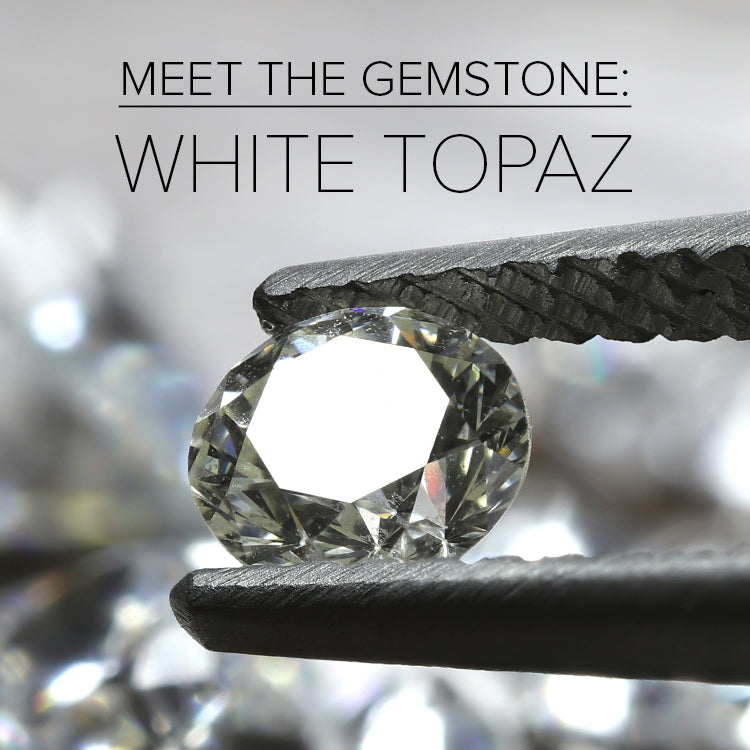 Silver Limitless White Topaz & Diamond Necklace