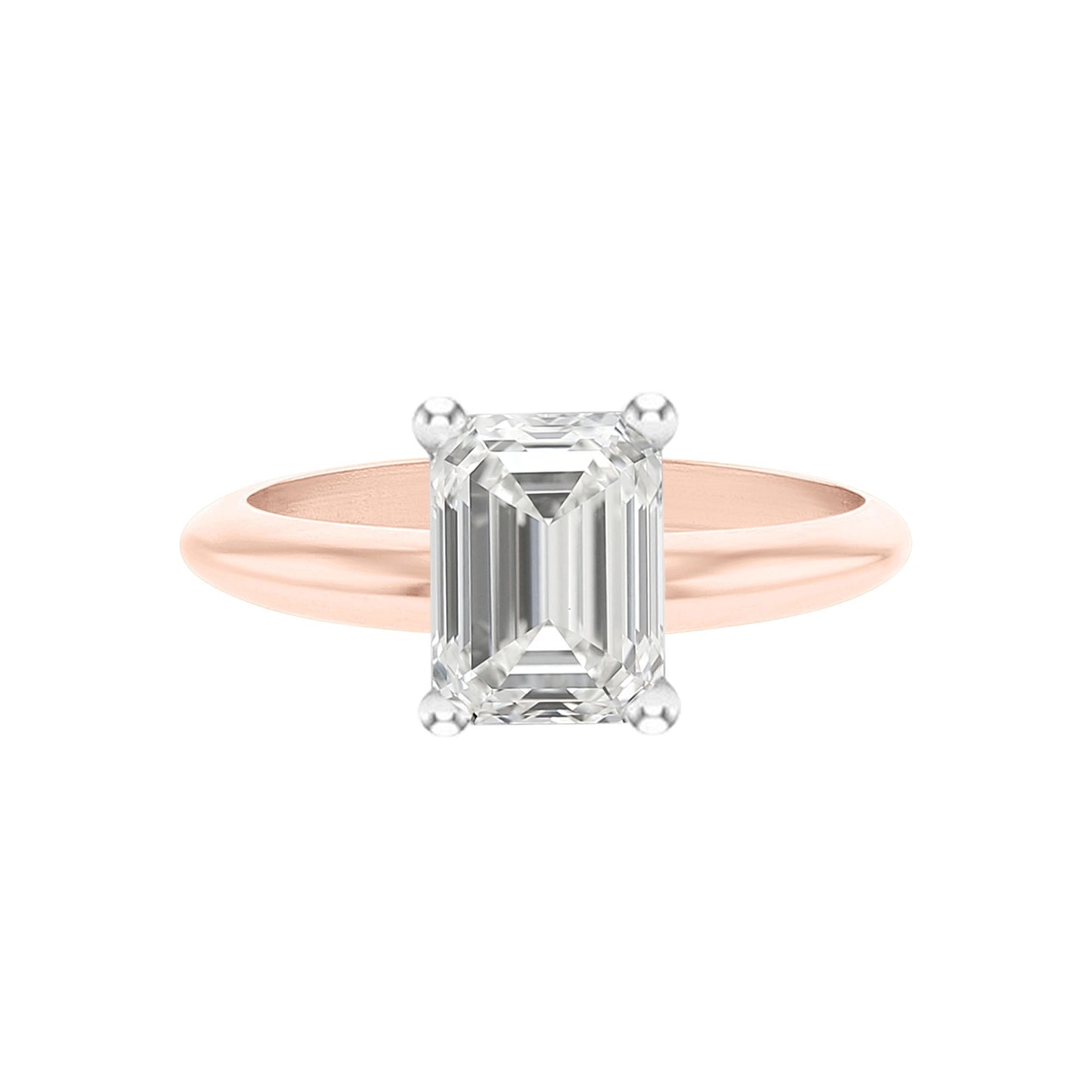 Emerald Cut Certified Ready for Love Diamond Engagement Ring 2.51ct K VS1