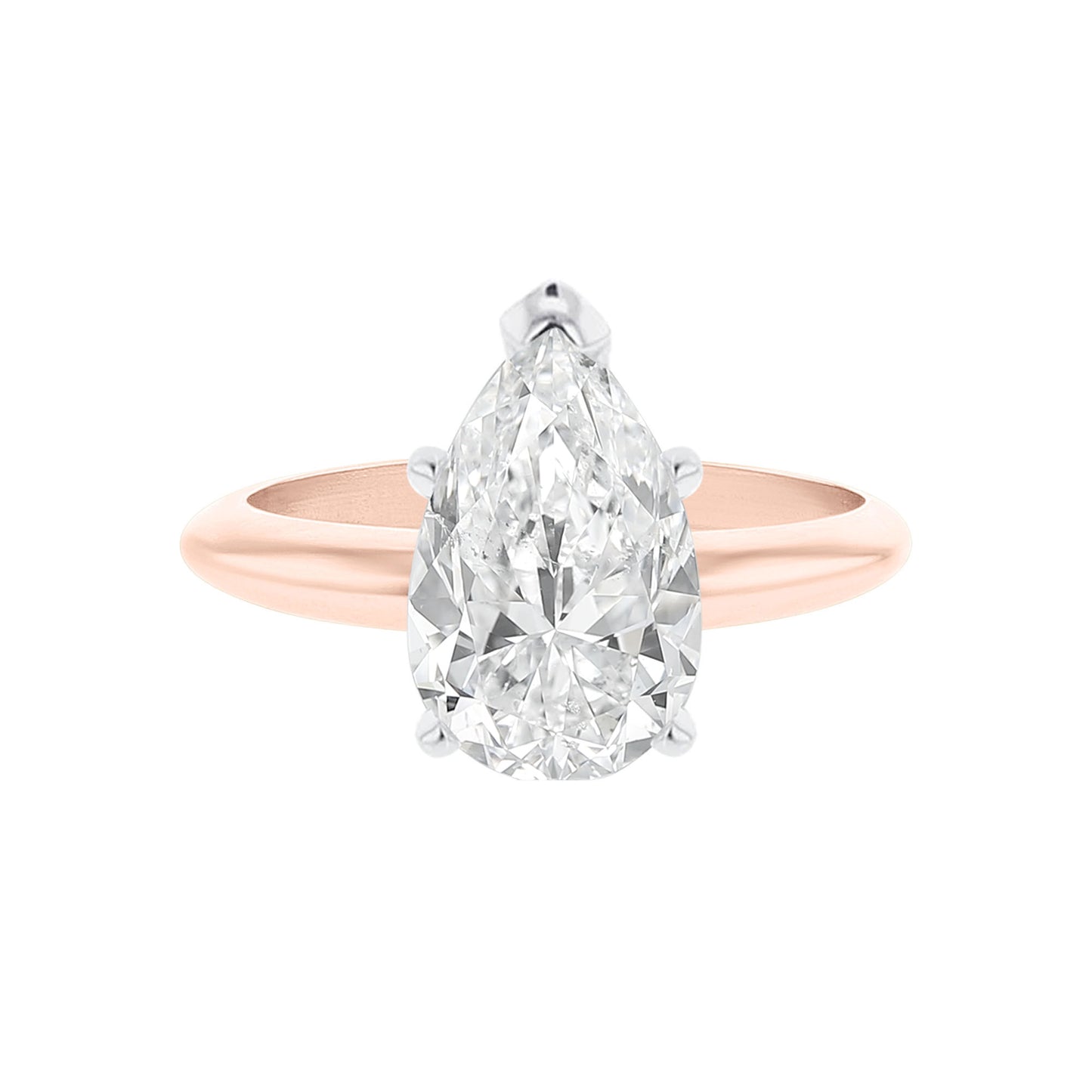 Pear Certified Ready for Love Diamond Engagement Ring 3.01 D SI2
