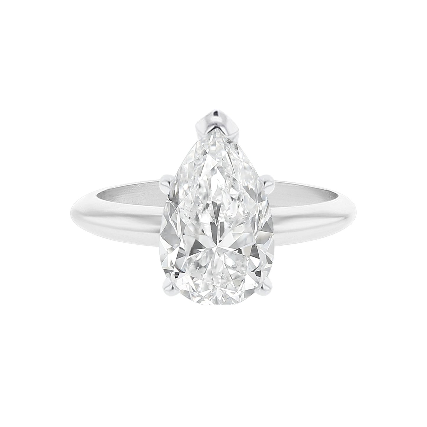 Pear Certified Ready for Love Diamond Engagement Ring 3.01 D SI2
