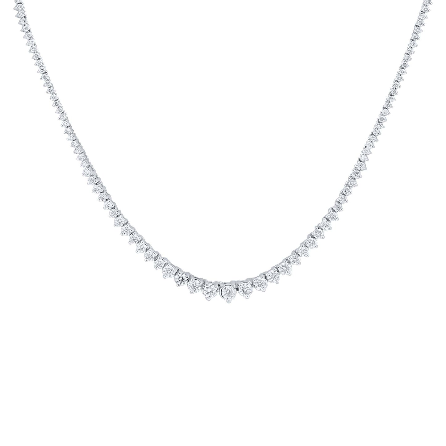 Riviera Diamond Tennis Necklace 5ct