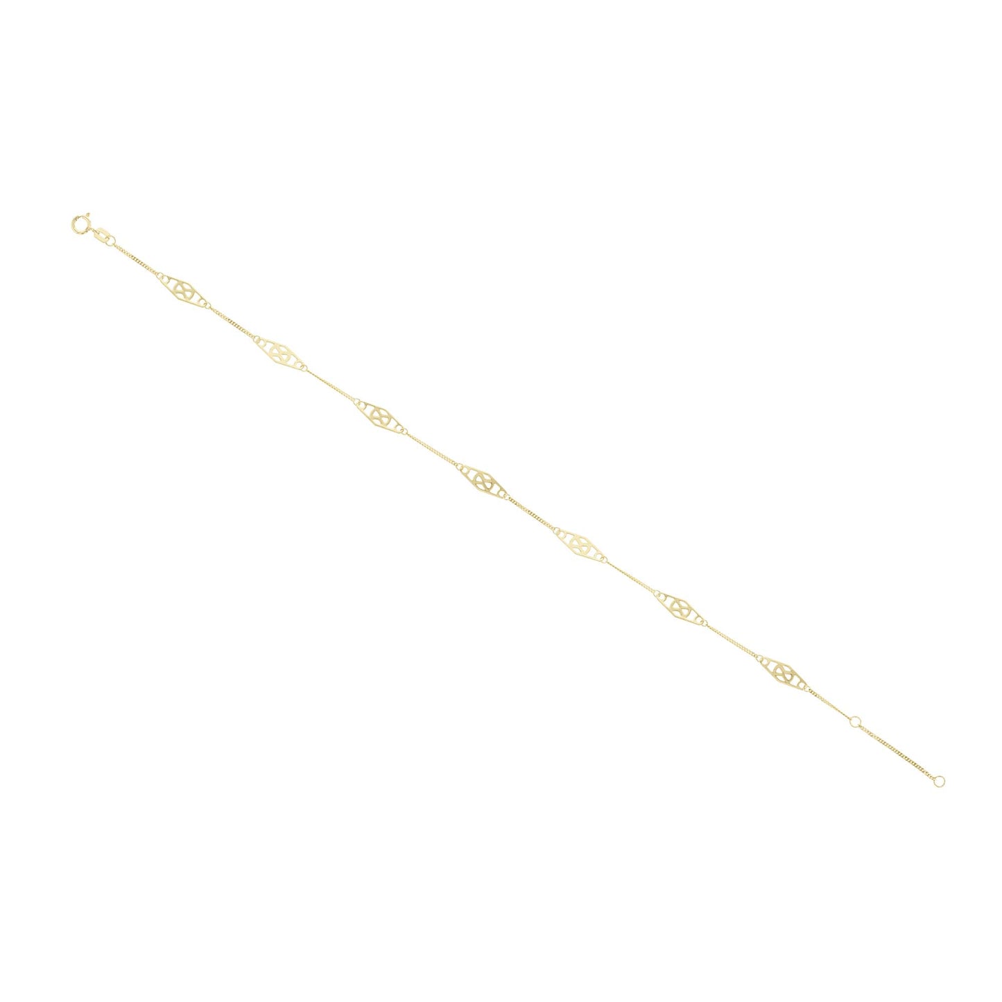 Infinity Gold Anklet