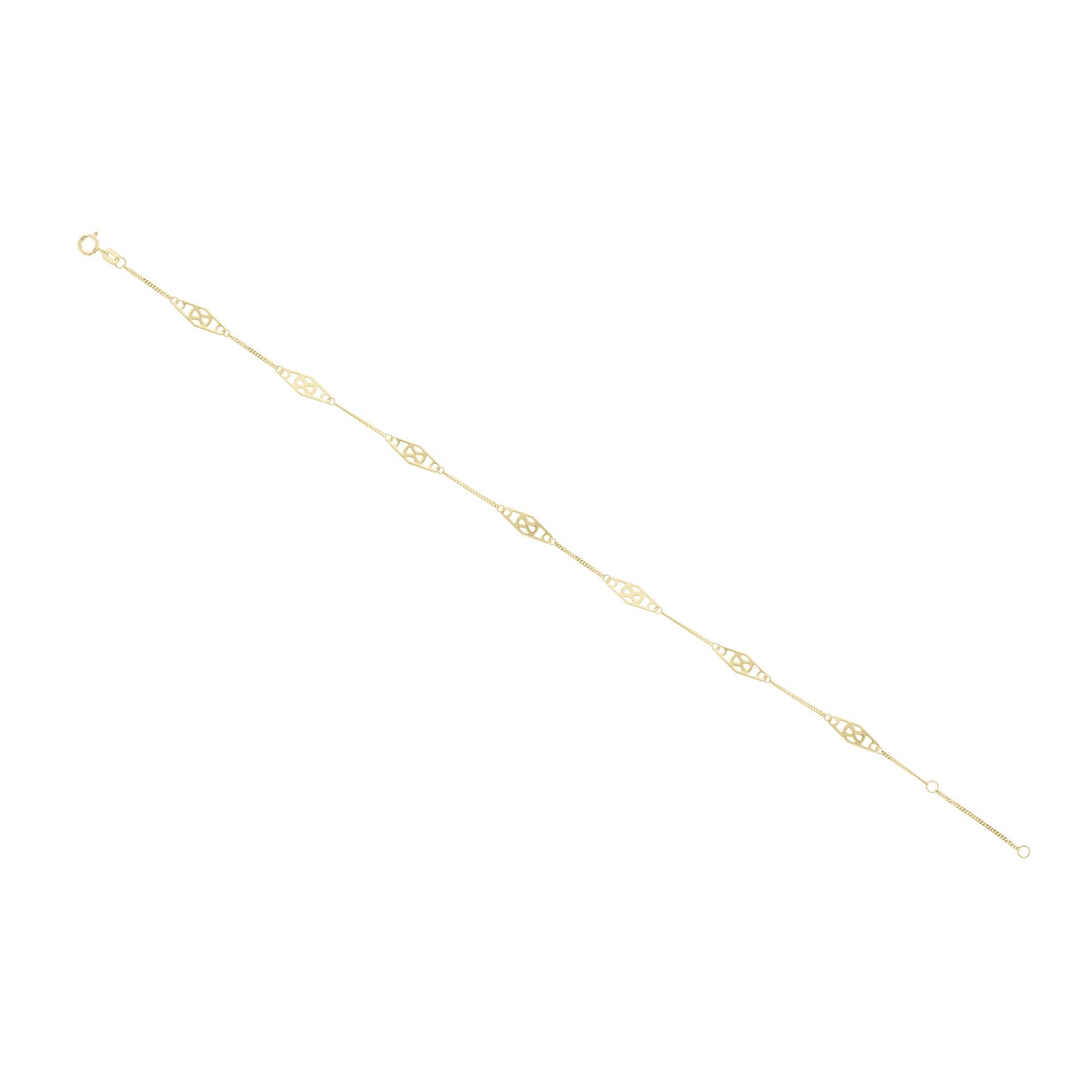 Infinity Gold Anklet