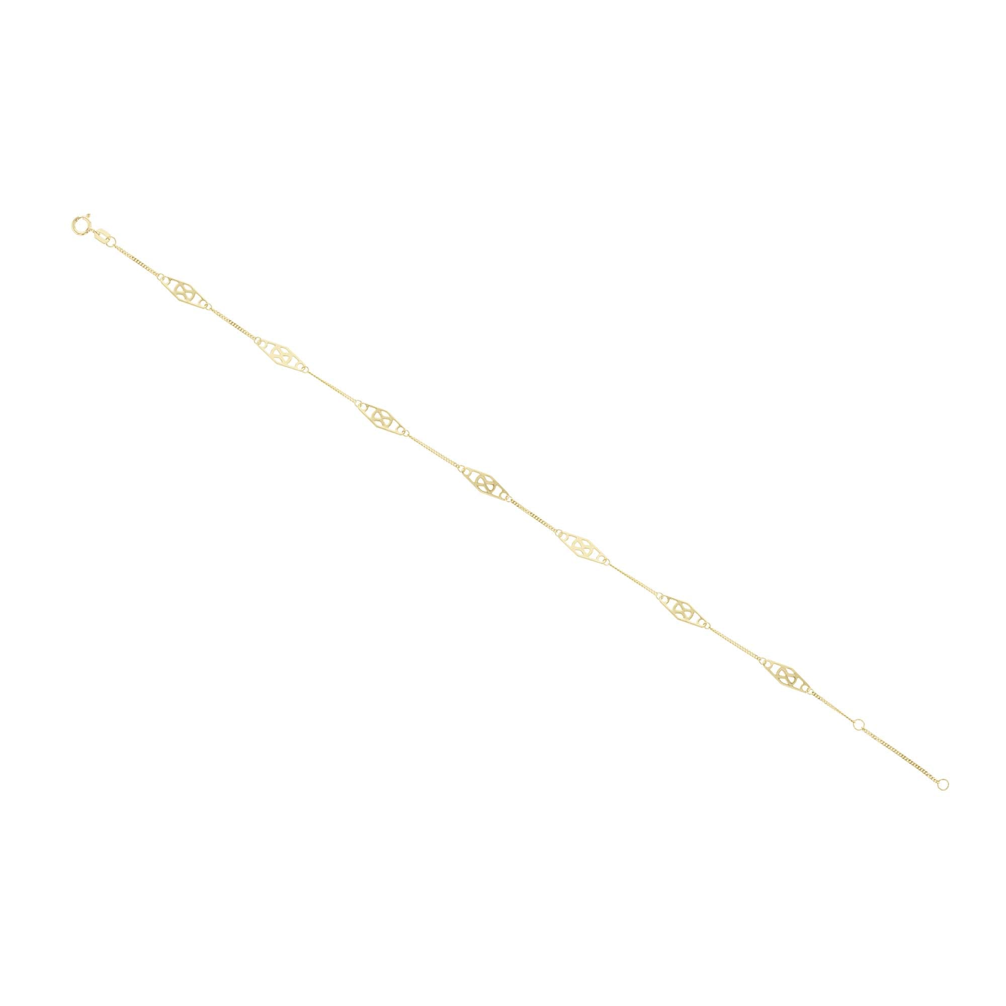 Infinity Gold Anklet