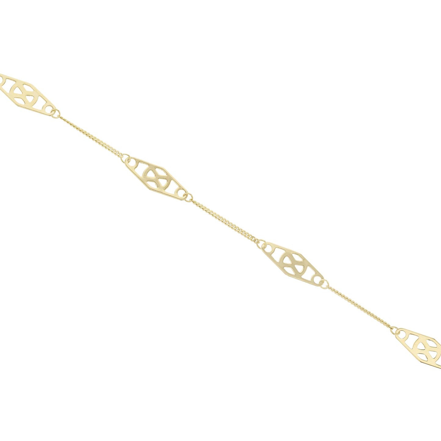 Infinity Gold Anklet