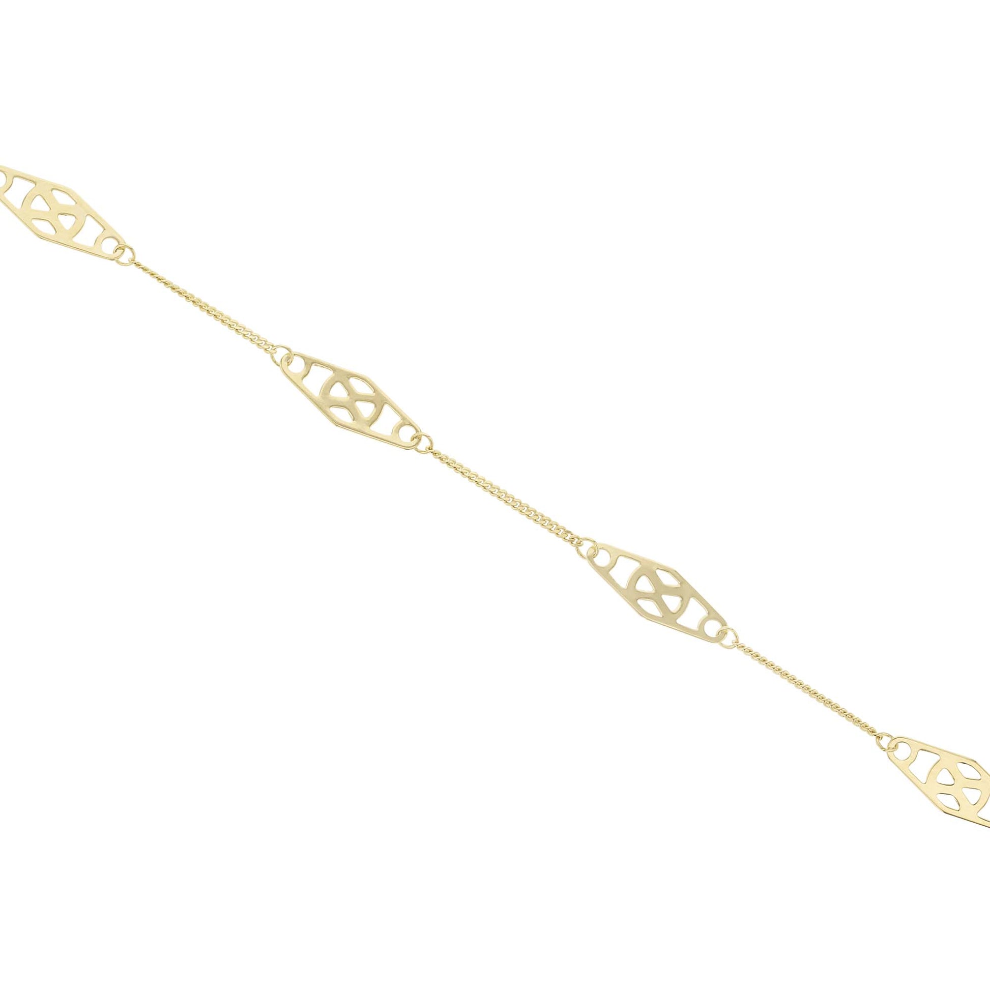 Infinity Gold Anklet