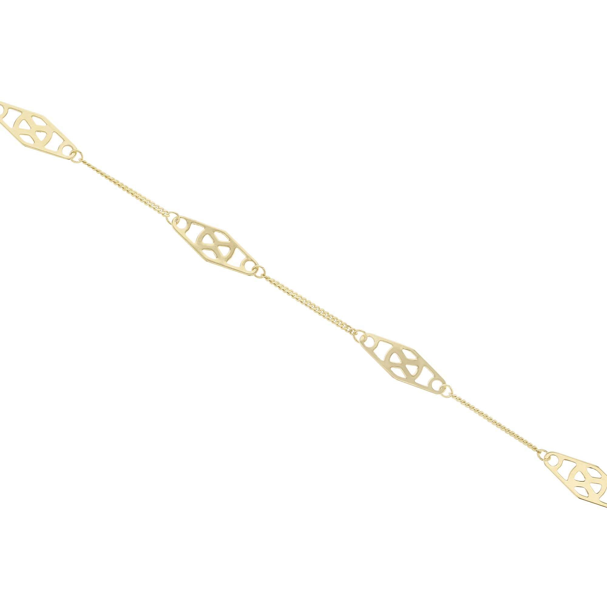 Infinity Gold Anklet