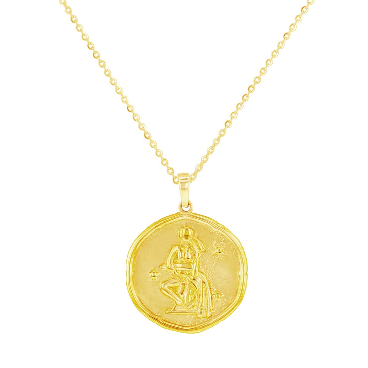 Written in the Stars Zodiac Gold Necklace