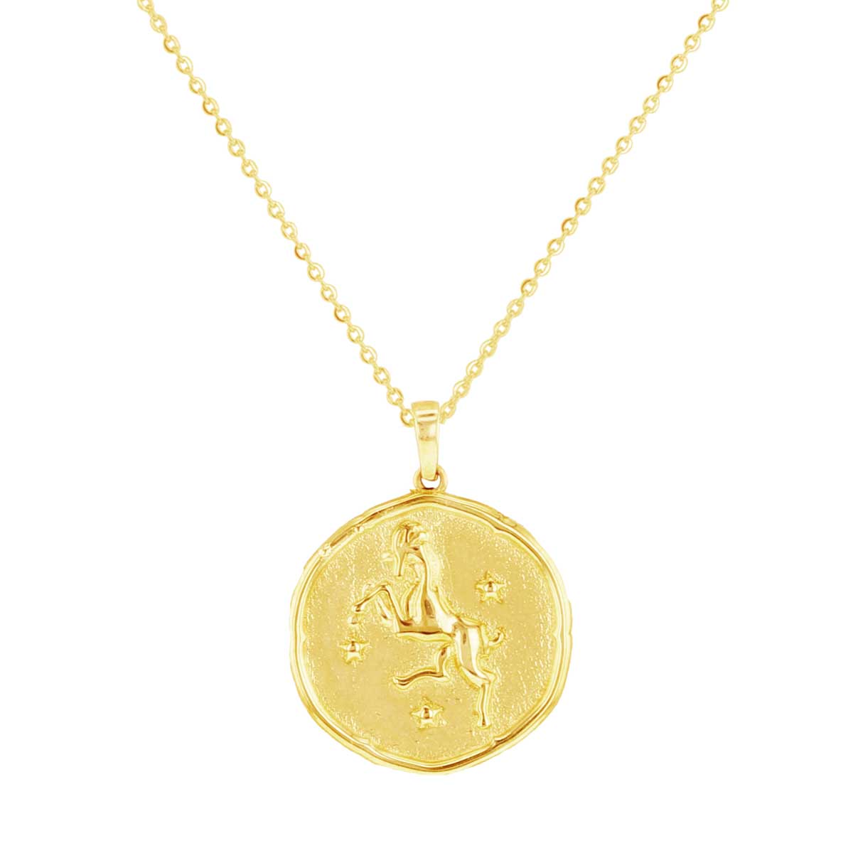 Written in the Stars Zodiac Gold Necklace