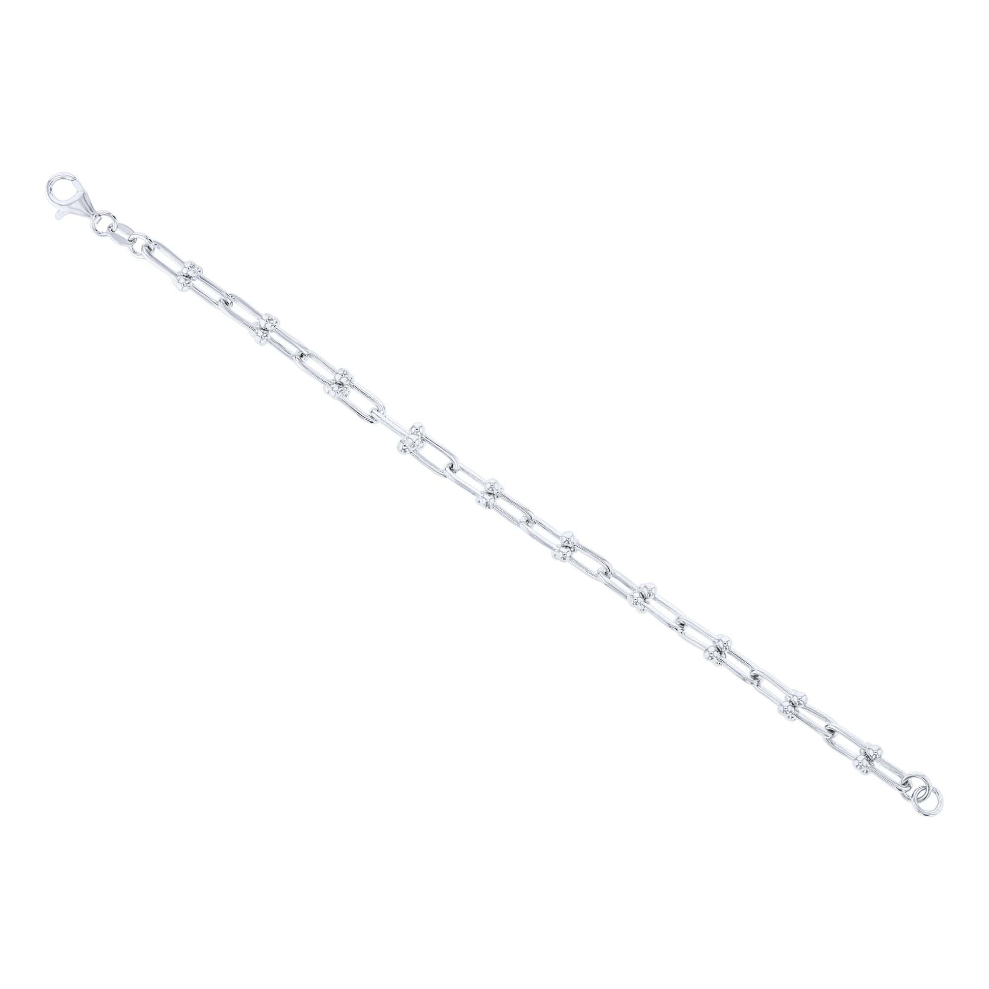 Silver Unforgettable U-Link Chain Bracelet