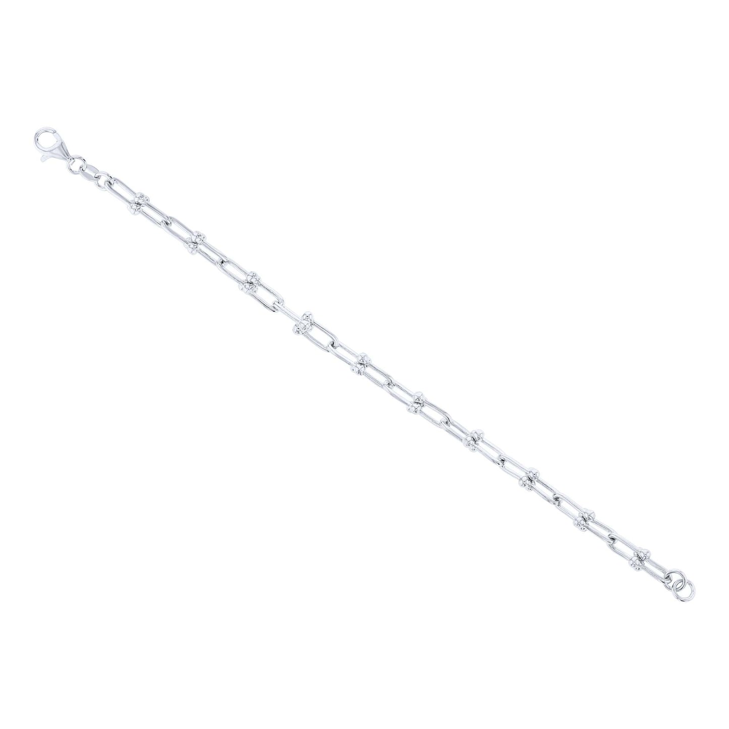 Silver Unforgettable U-Link Chain Bracelet