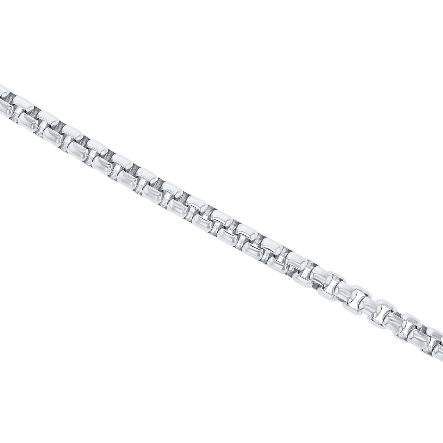 Silver Breakthrough Box Chain Bracelet