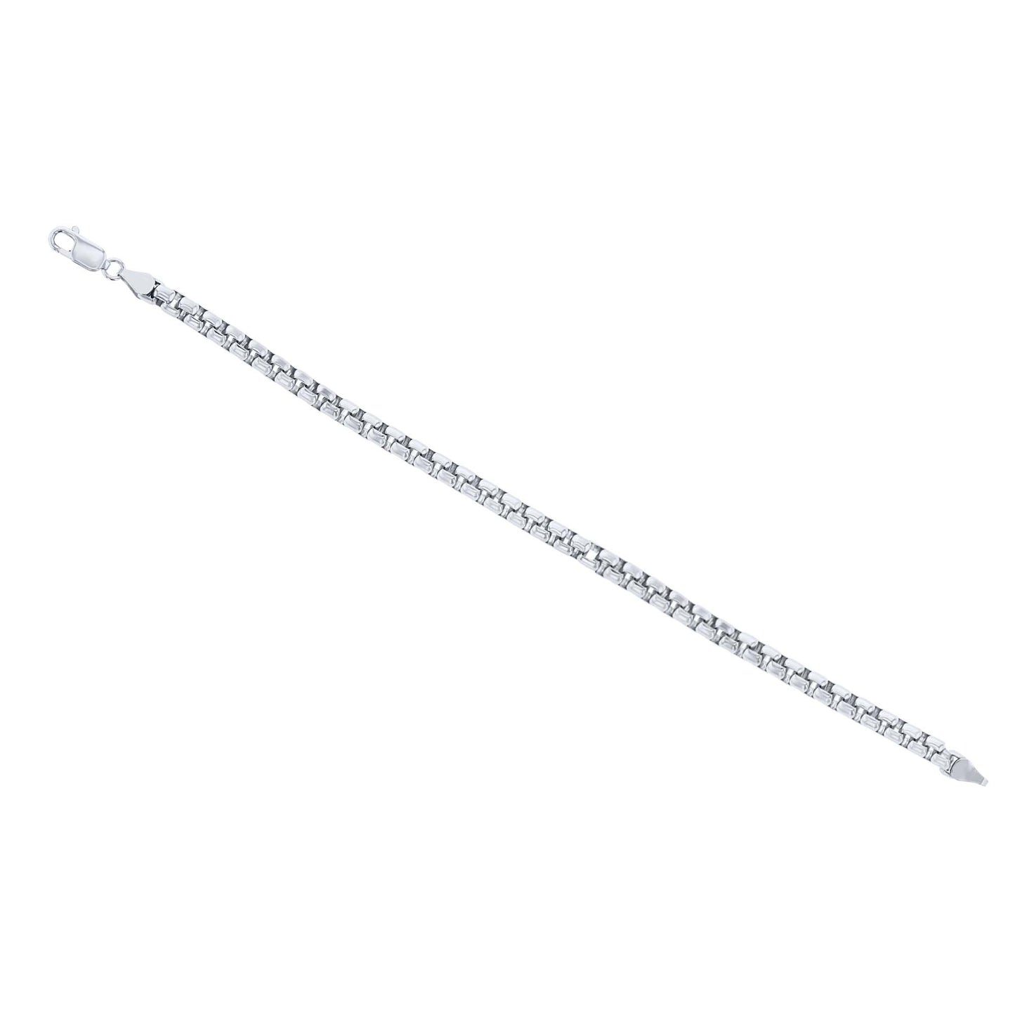 Silver Breakthrough Box Chain Bracelet