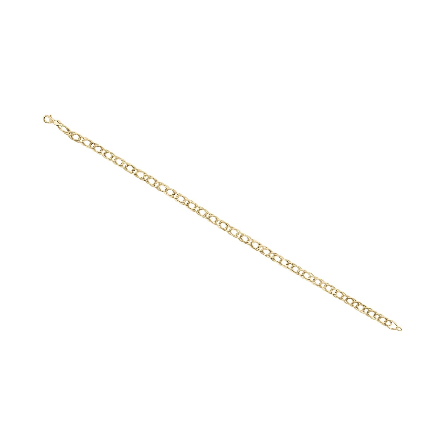 Francesca Double Link Gold Chain Bracelet