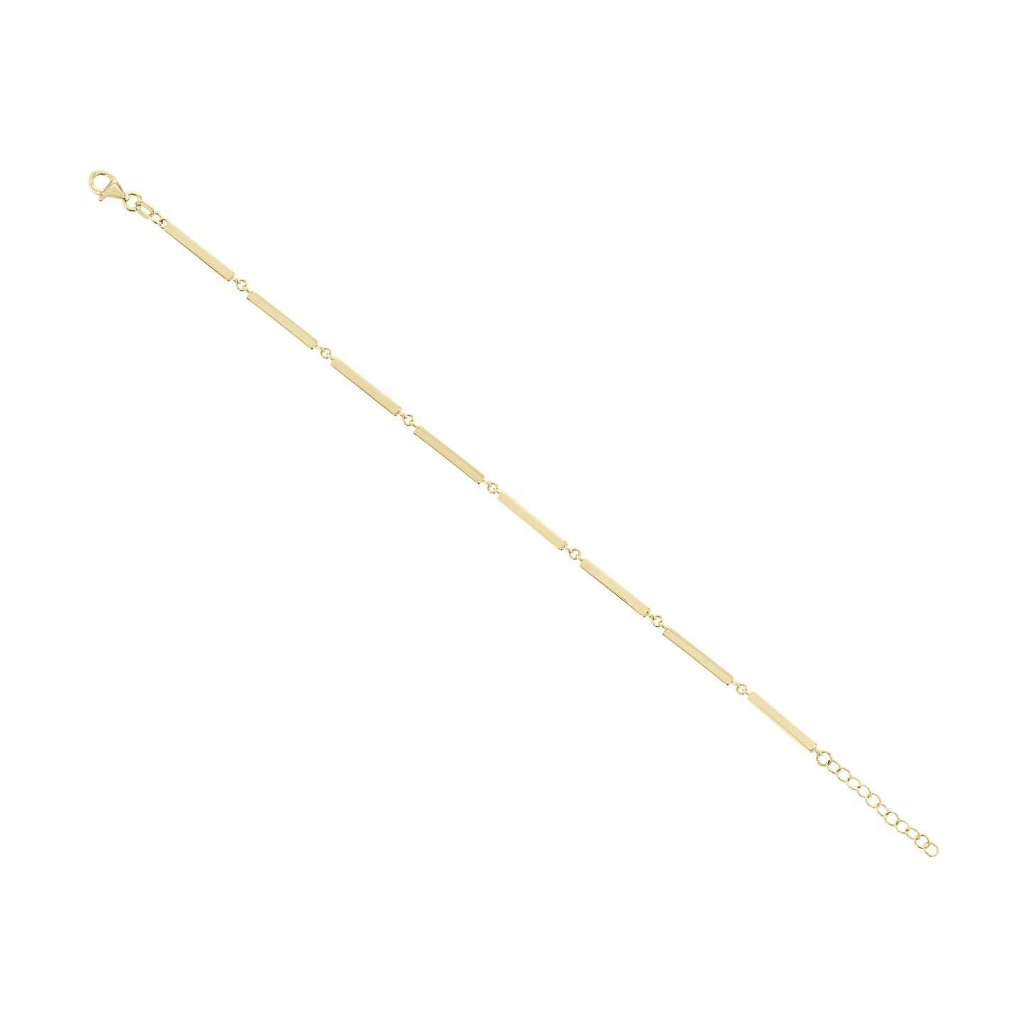 Amos Bar Link Gold Bracelet