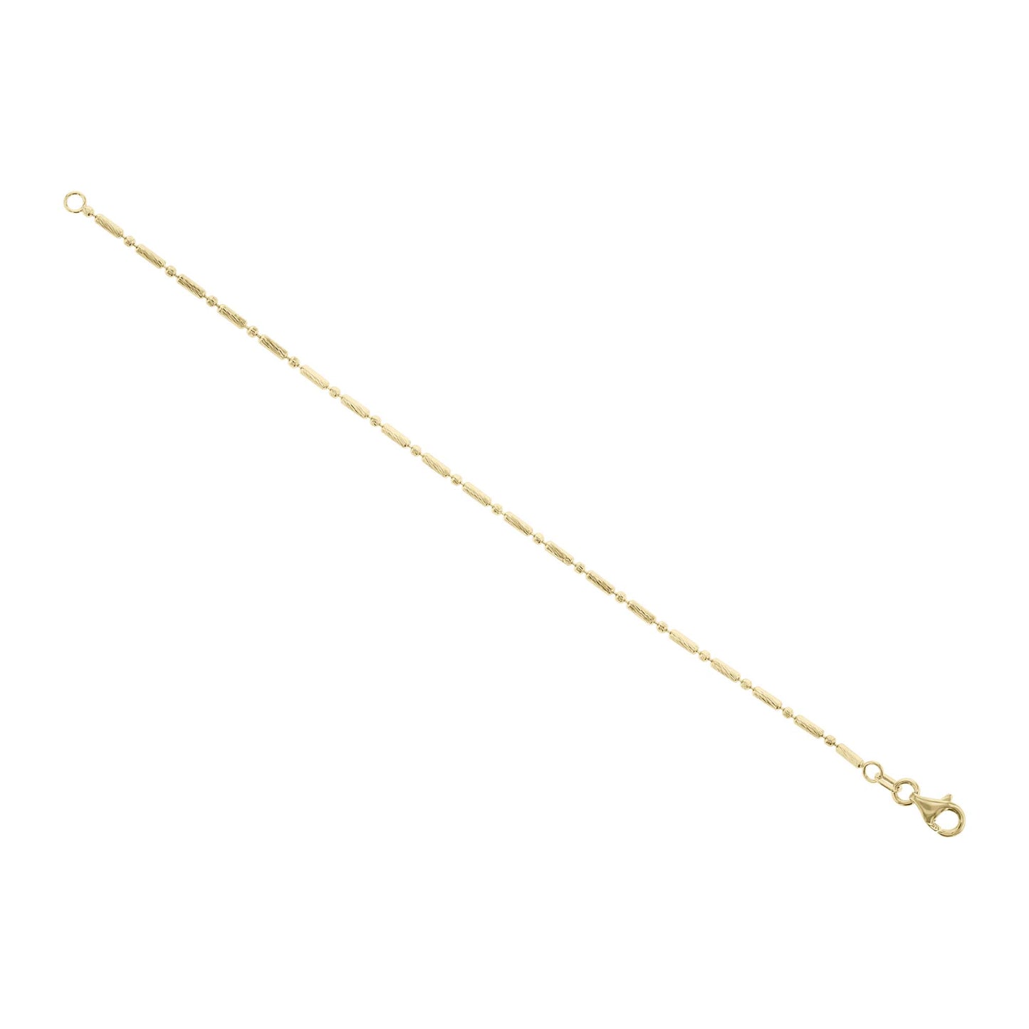 Poppy Gold Bead and Bar Bracelet