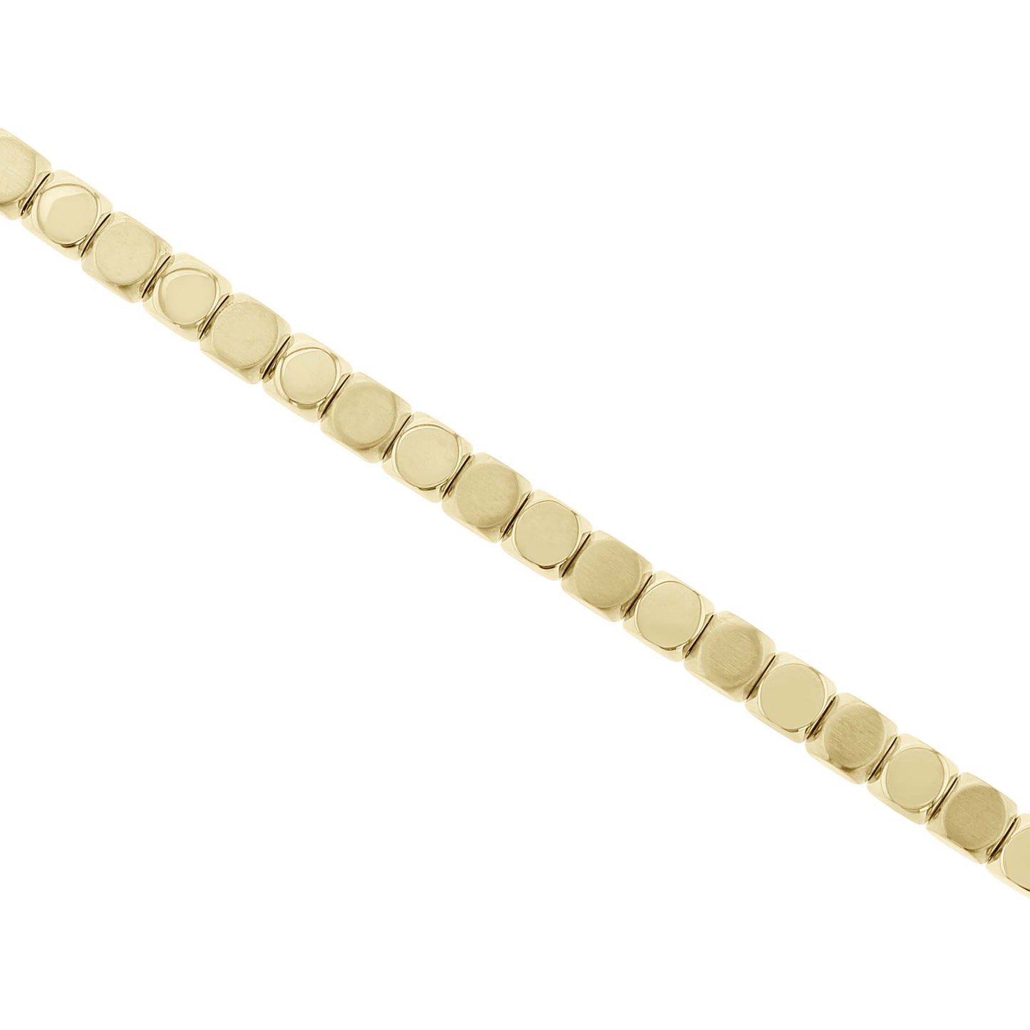 Clift Stainless Steel Beaded Bracelet