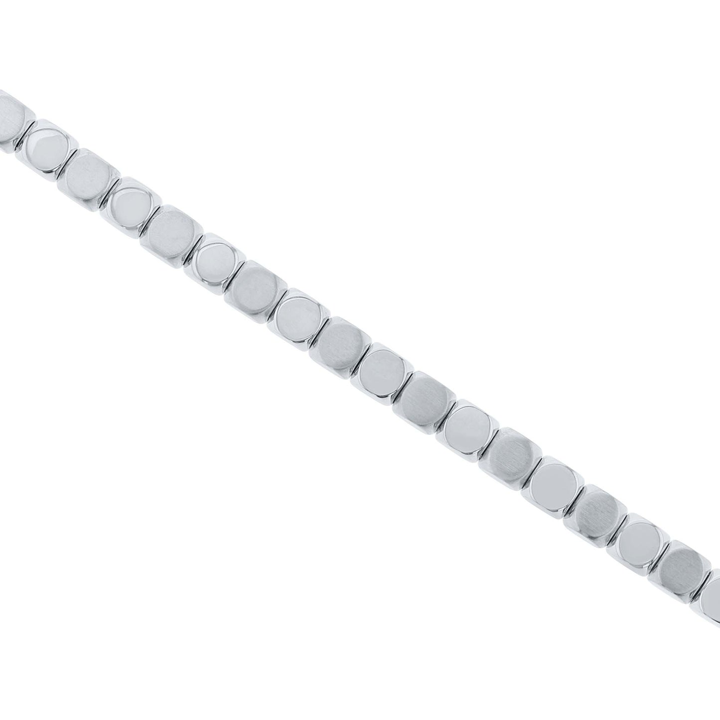 Clift Stainless Steel Beaded Bracelet