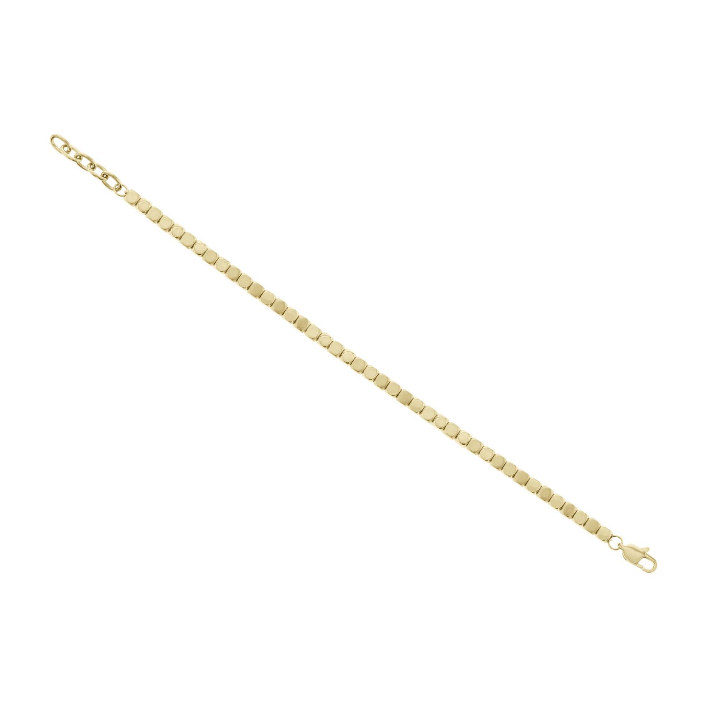 Clift Stainless Steel Beaded Bracelet