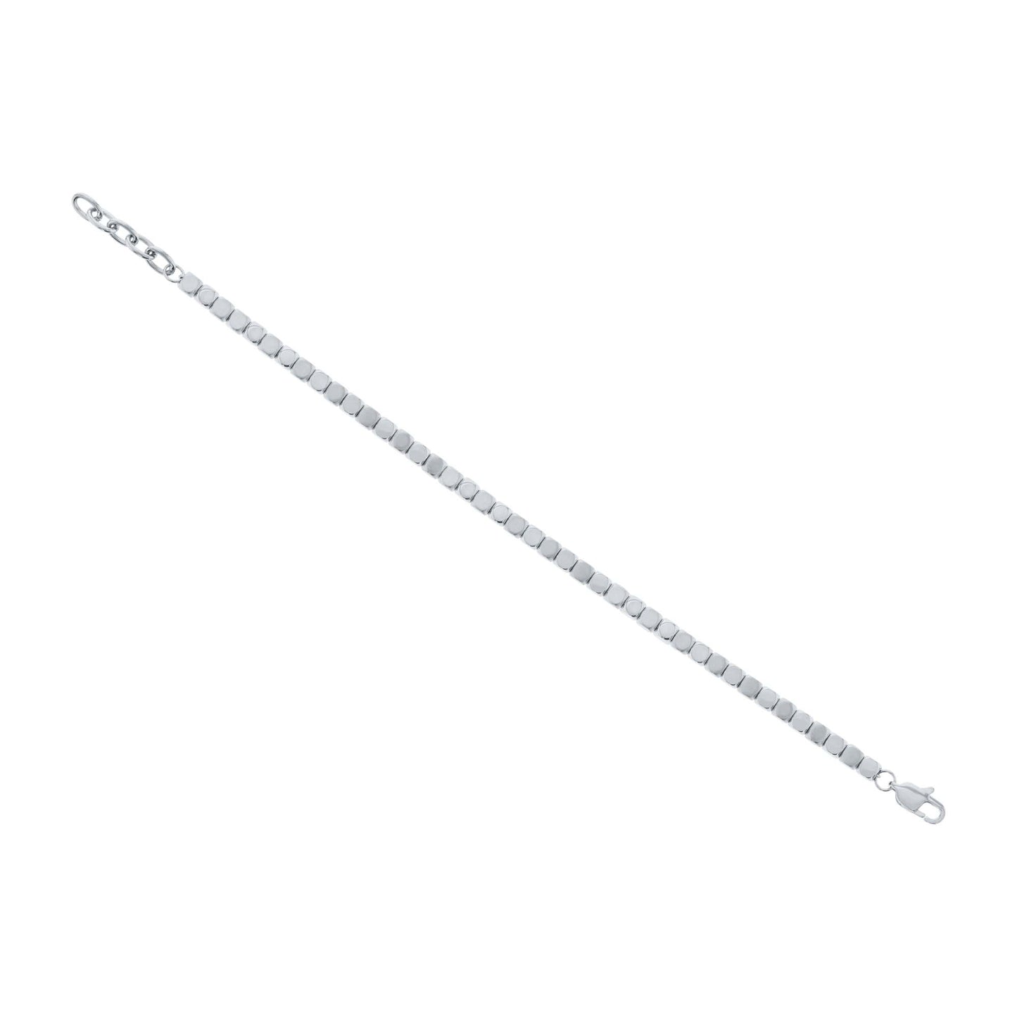 Clift Stainless Steel Beaded Bracelet