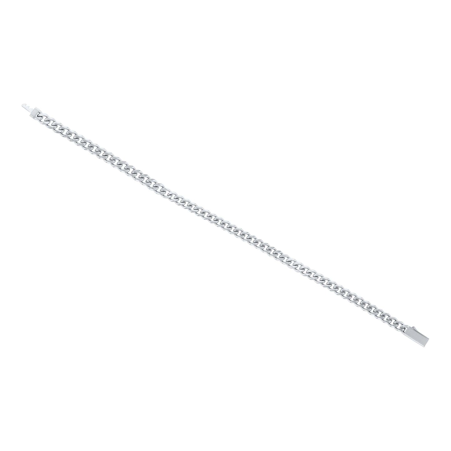 Mal Stainless Steel Curb Link Bracelet