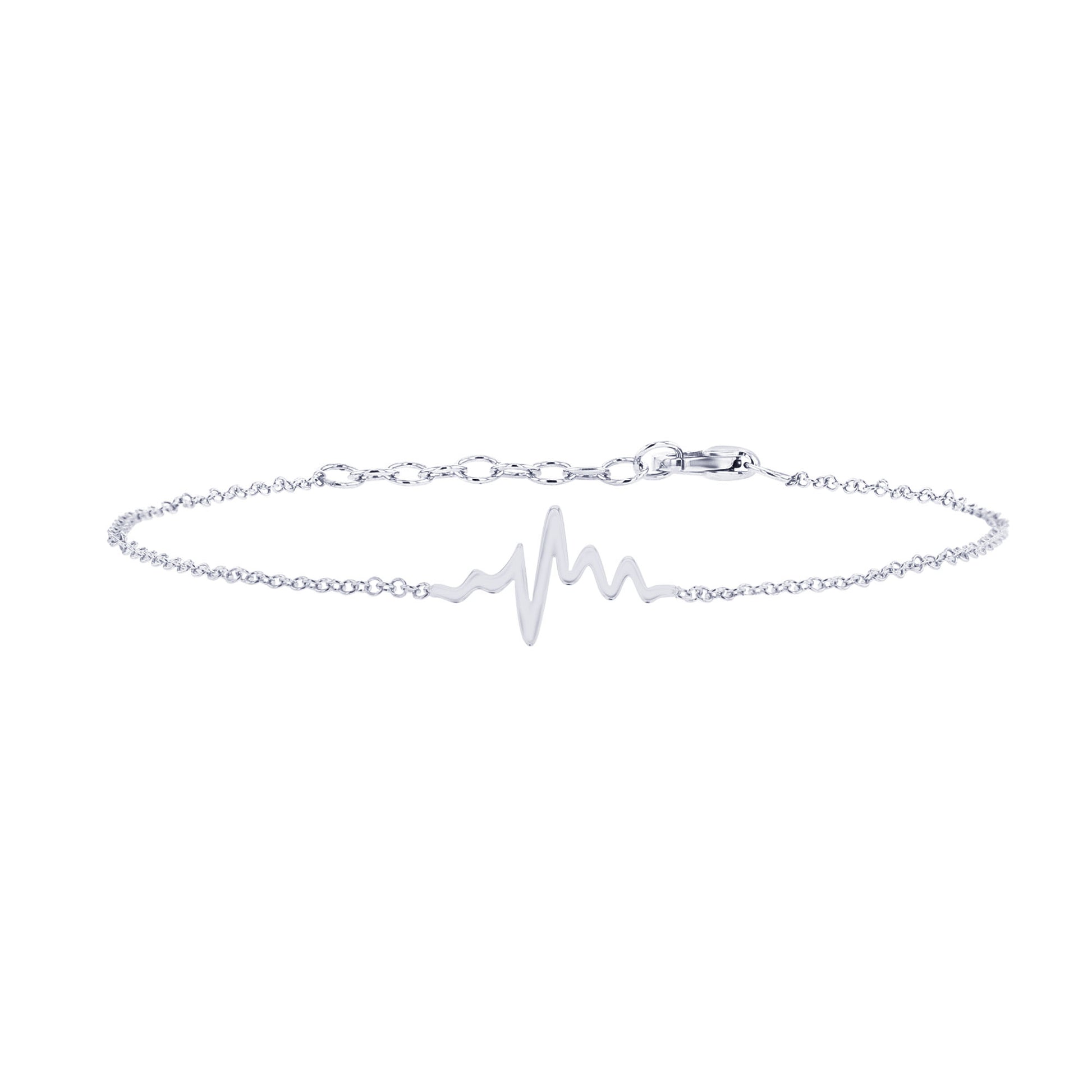Heartbeat Chain Bracelet