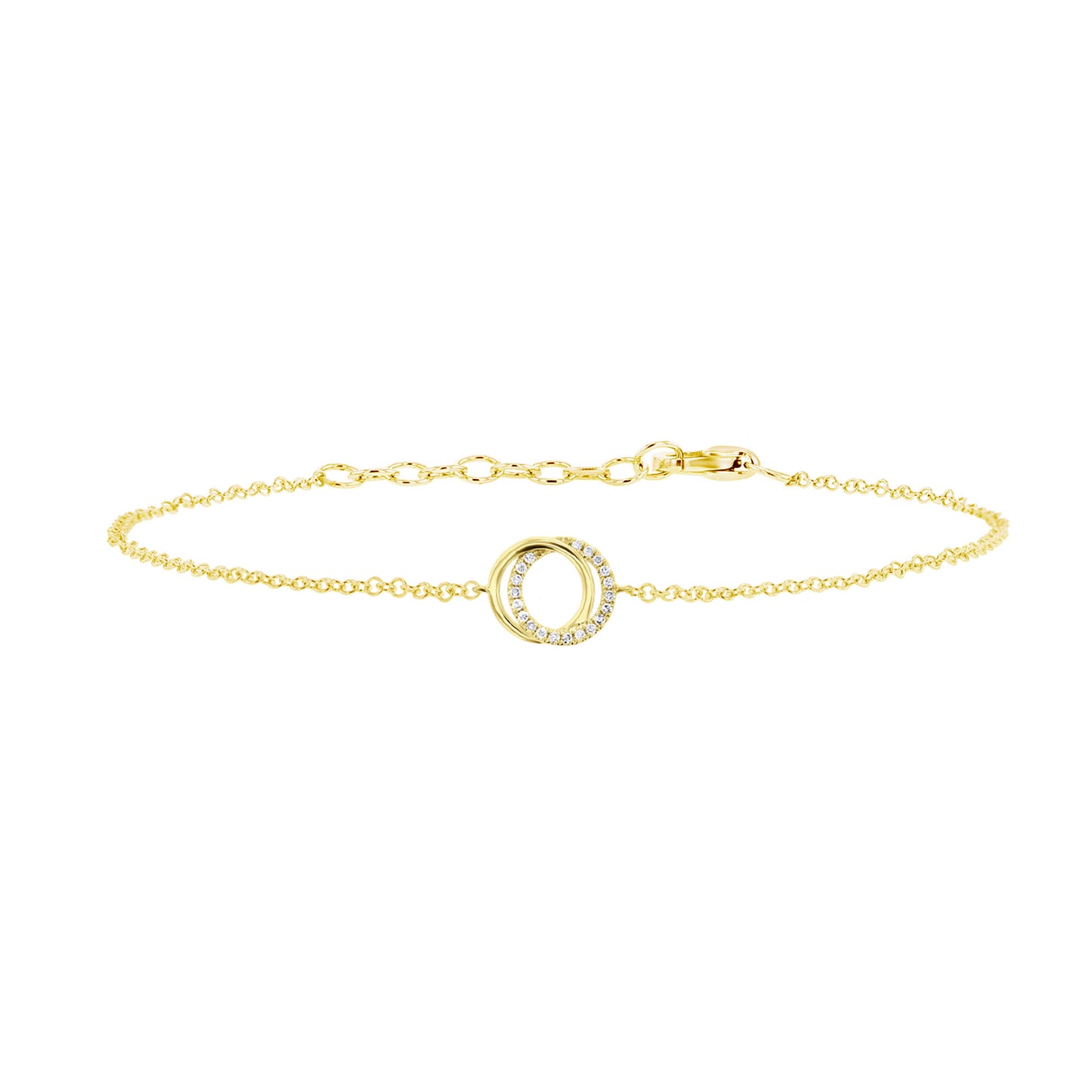 Enchanted Circles Diamond Bracelet