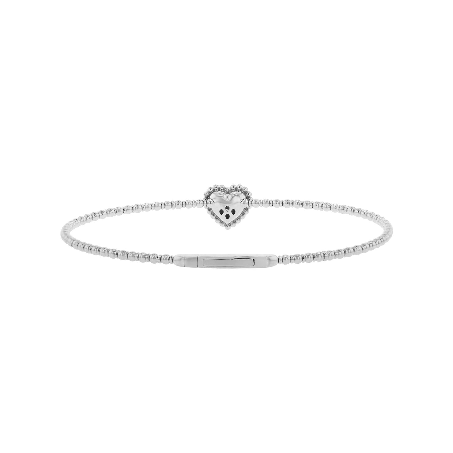 Enamored Heart Diamond Bangle
