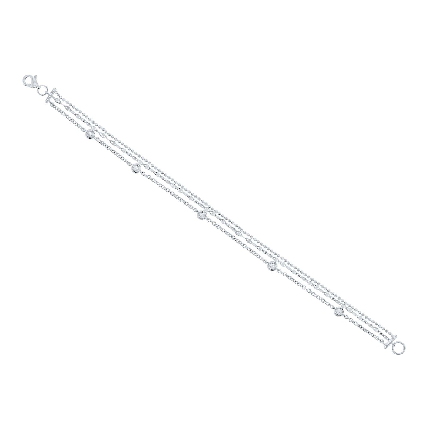 Sabine Diamond Chain Bracelet