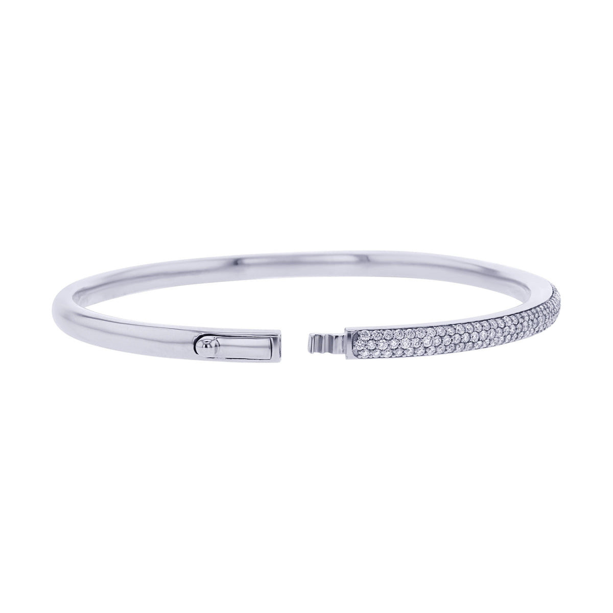 Mulholland Pave Diamond Bangle Bracelet