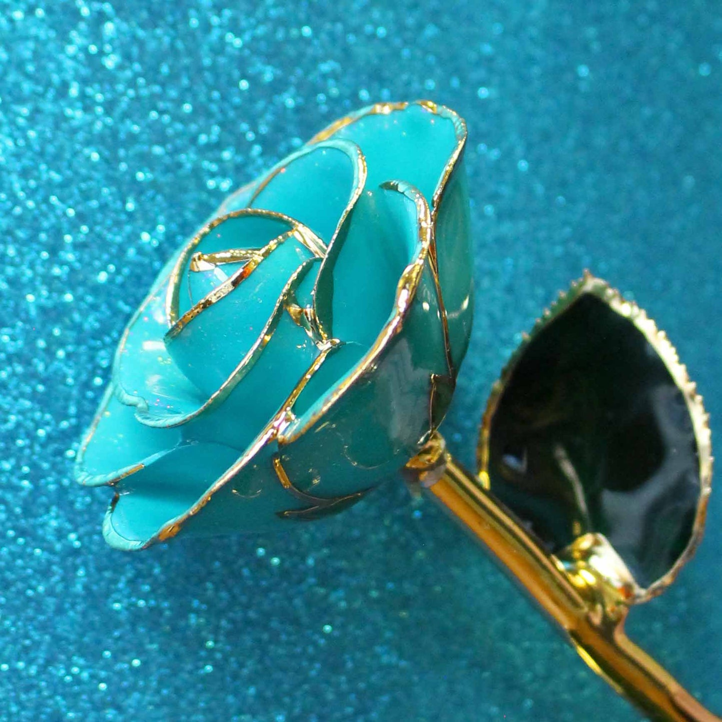 Blue Moon 24kt Gold Dipped Rose