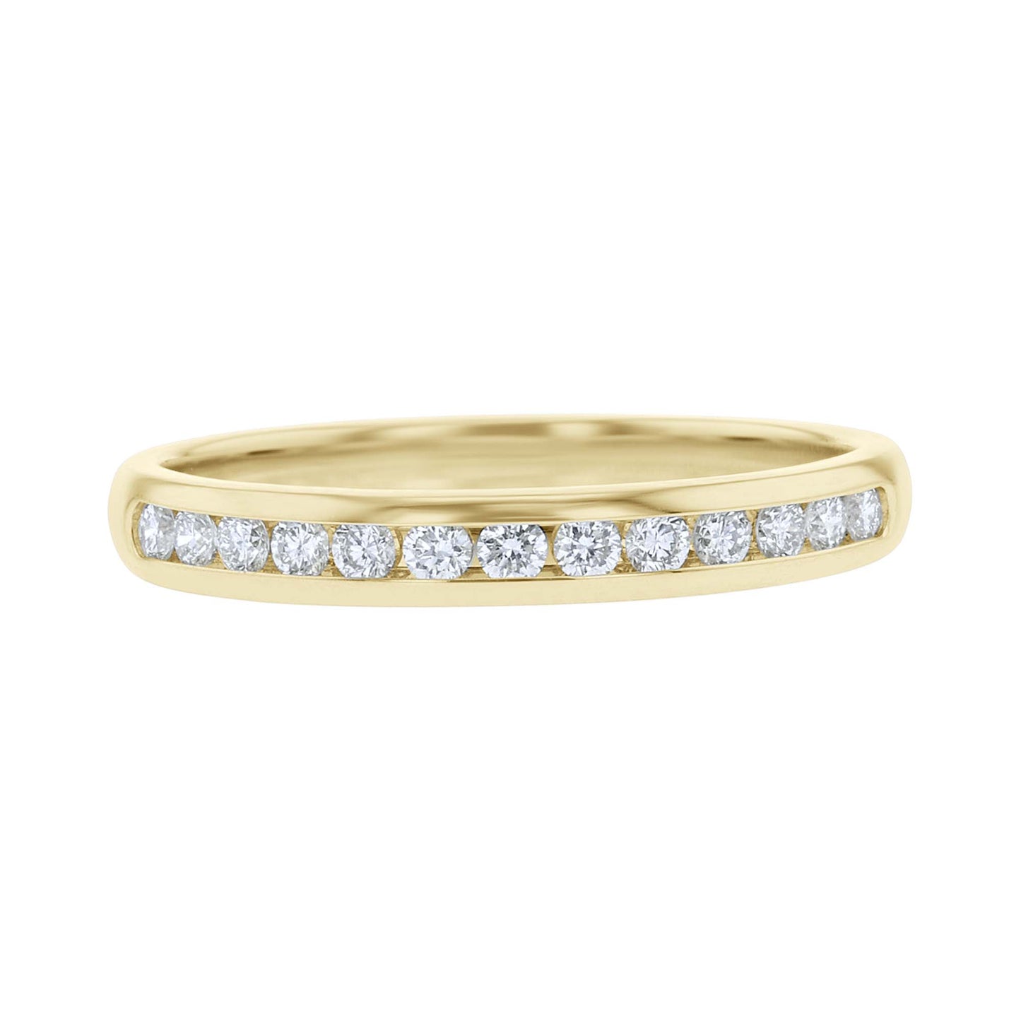 Forever Chita Channel Set Diamond Wedding Ring