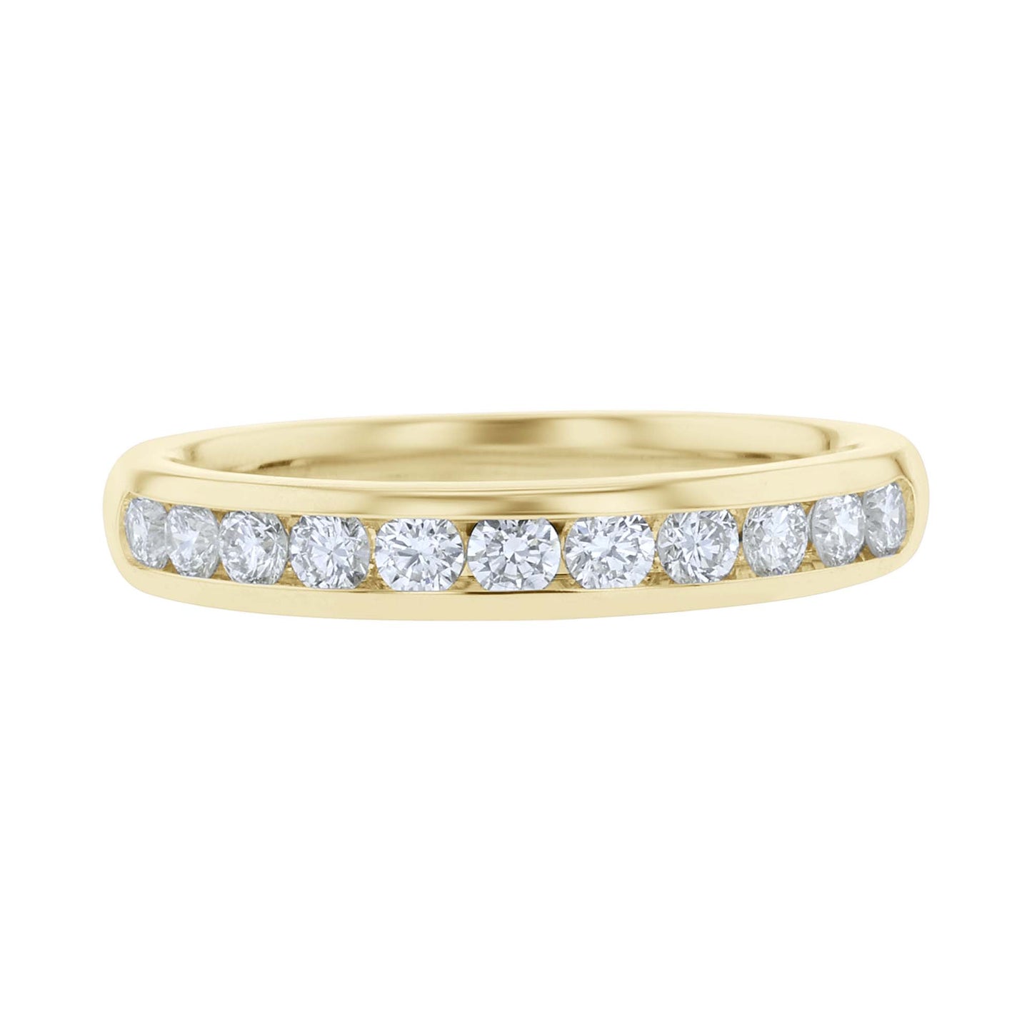 Forever Chita Channel Set Diamond Wedding Ring