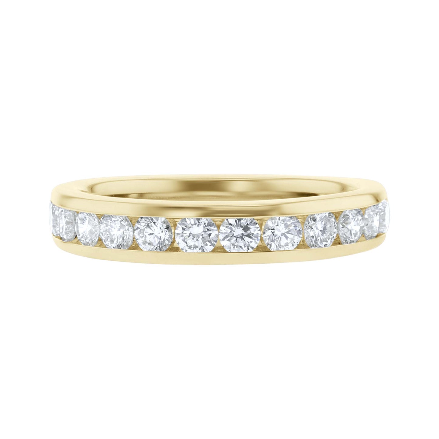 Forever Chita Channel Set Diamond Wedding Ring