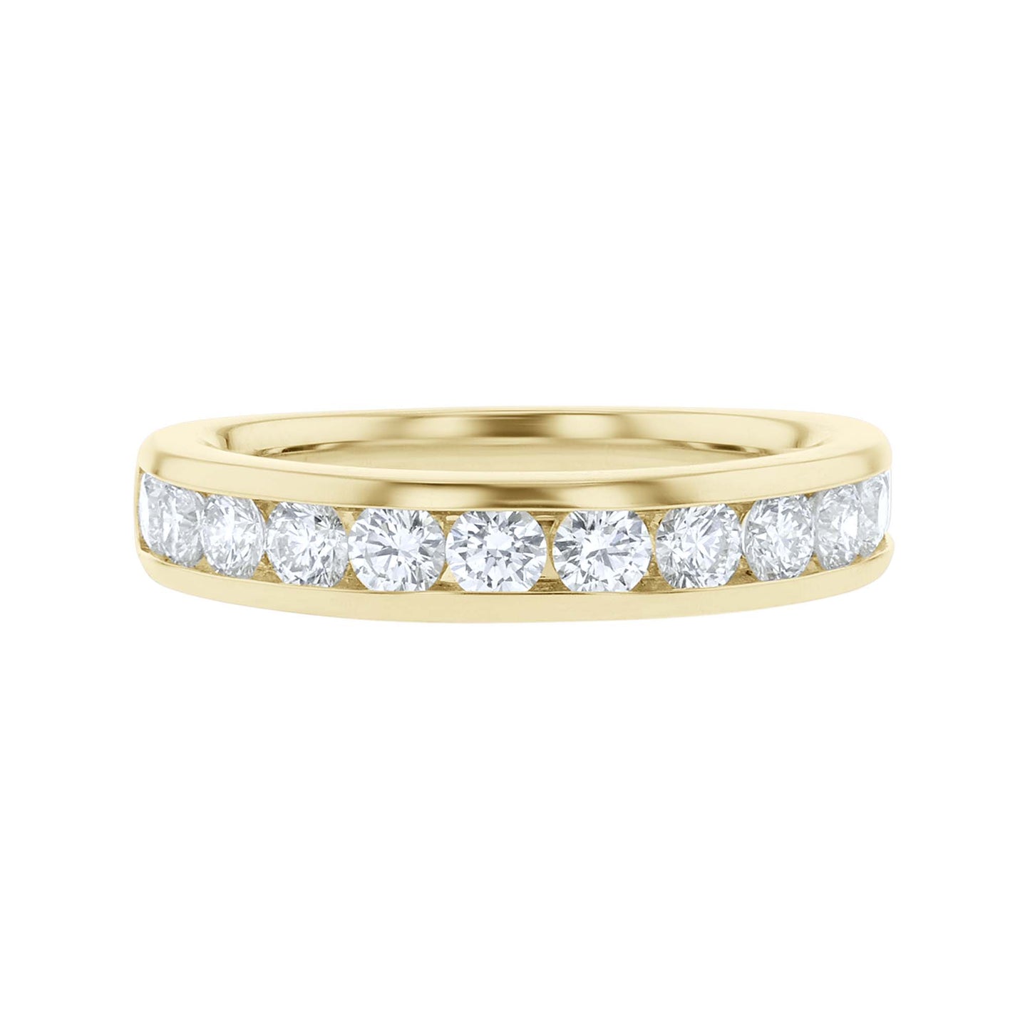 Forever Chita Channel Set Diamond Wedding Ring