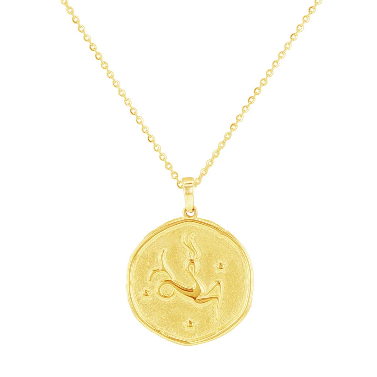Written in the Stars Zodiac Gold Necklace