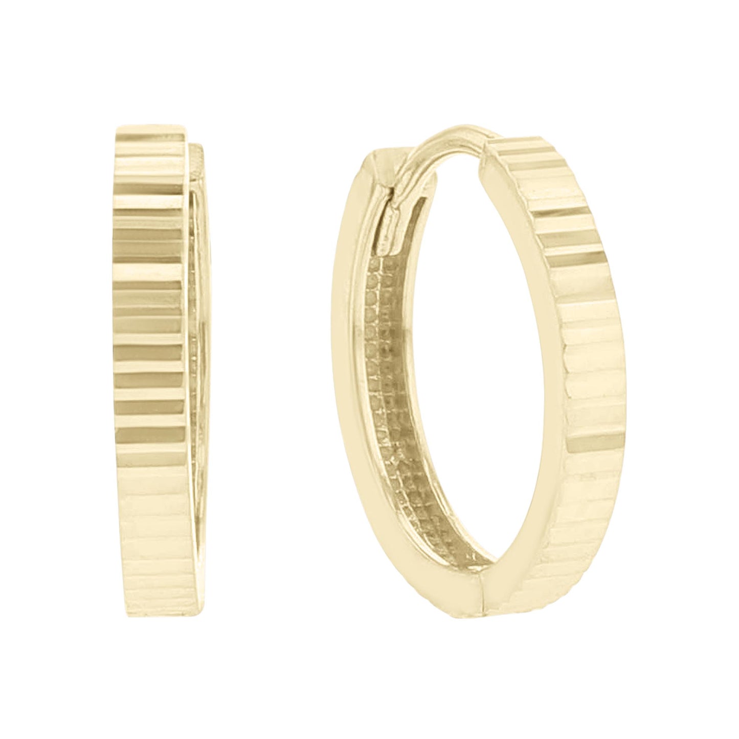 Glasgow Gold Hoop Earrings