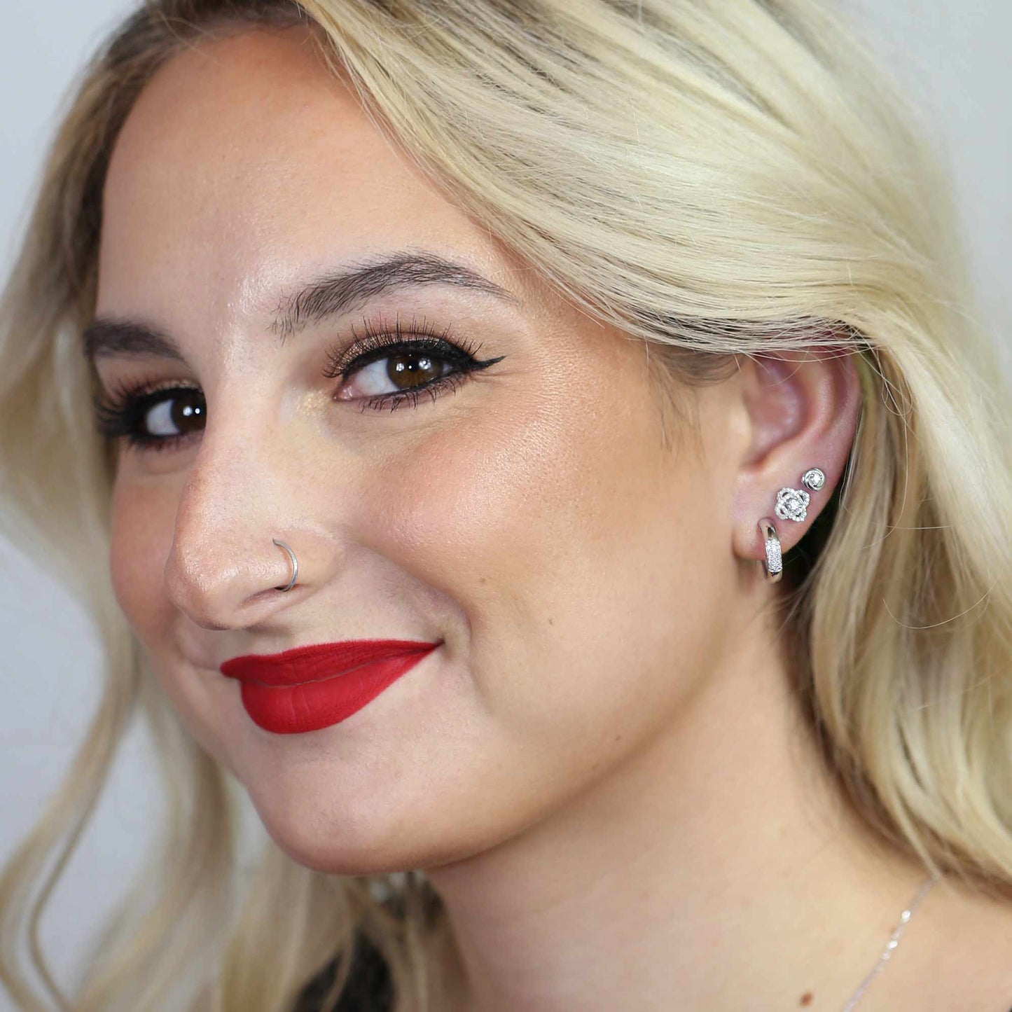 Love Knot Diamond Earrings