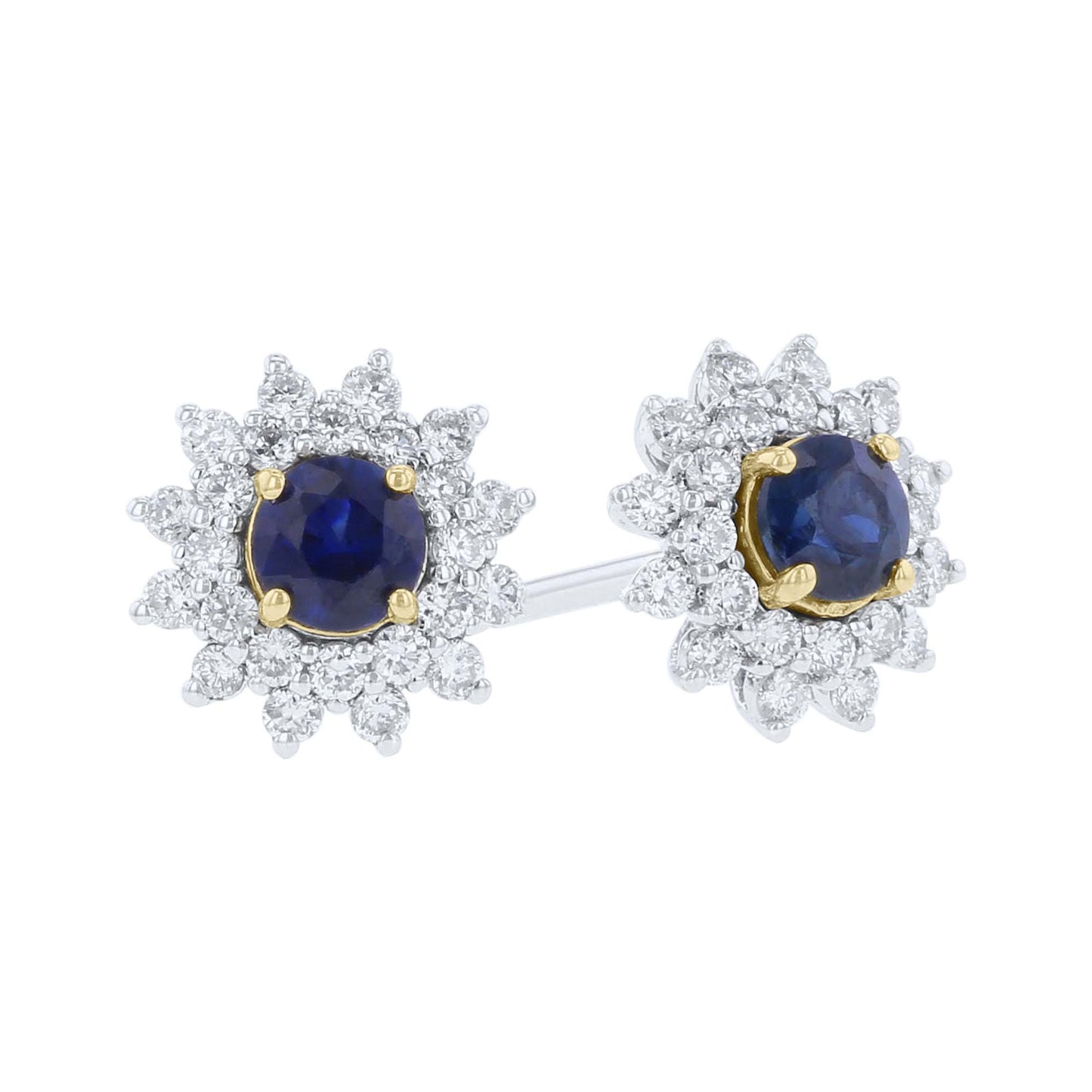 Hart Sapphire & Diamond Earrings