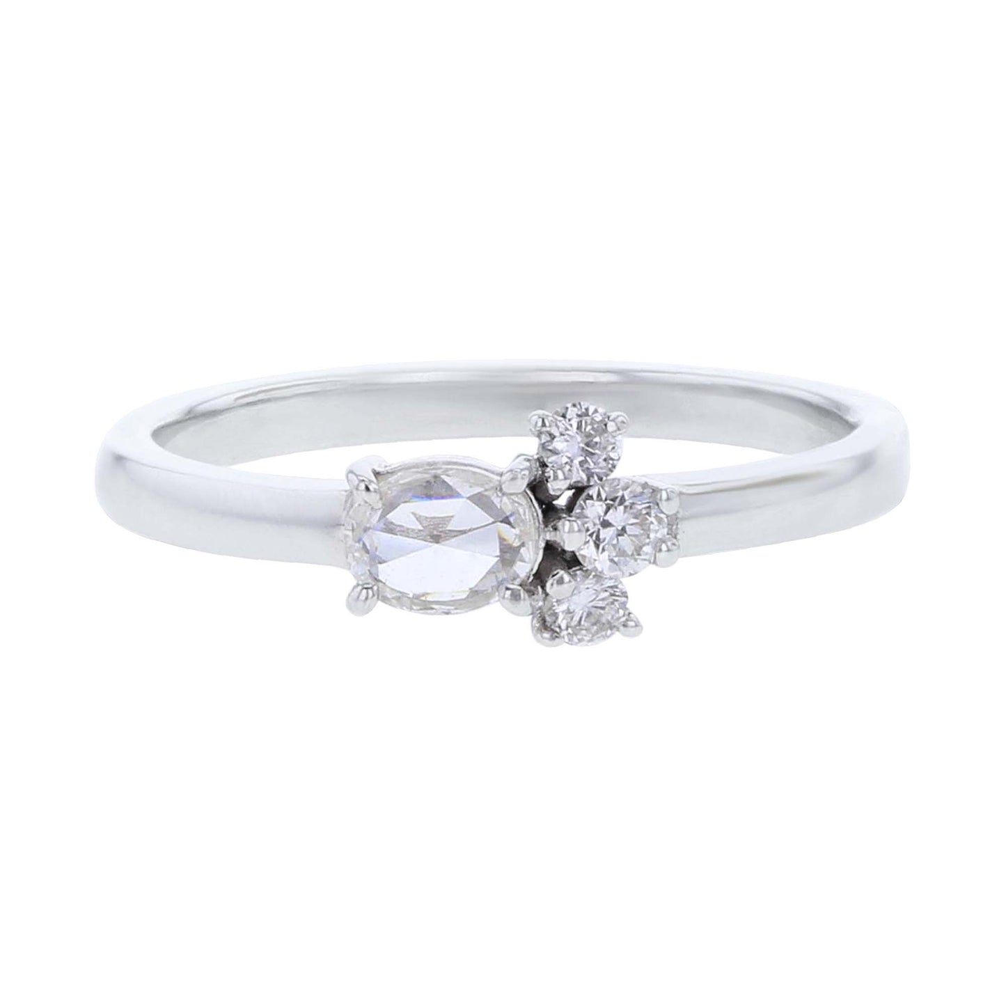 Tamara Rose Cut Ready for Love Diamond Engagement Ring