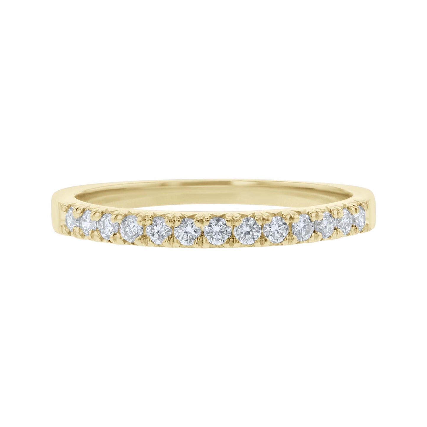 Forever Fallon French Pave Diamond Wedding Ring