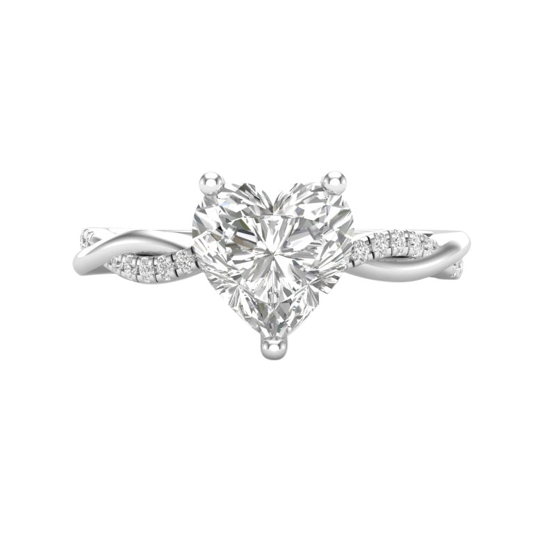 Natalie Build Your Own Earth Born Diamond Engagement Ring 1/5ct
