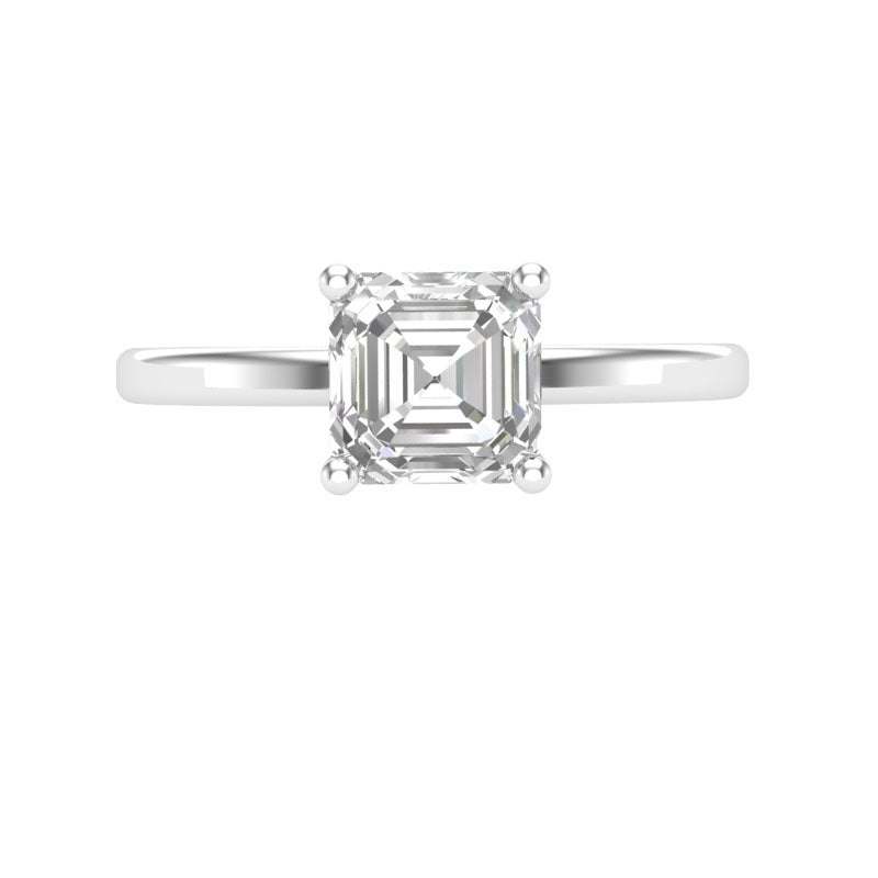 Melina Build Your Own Earth Born Diamond Engagement Ring 1/15ct