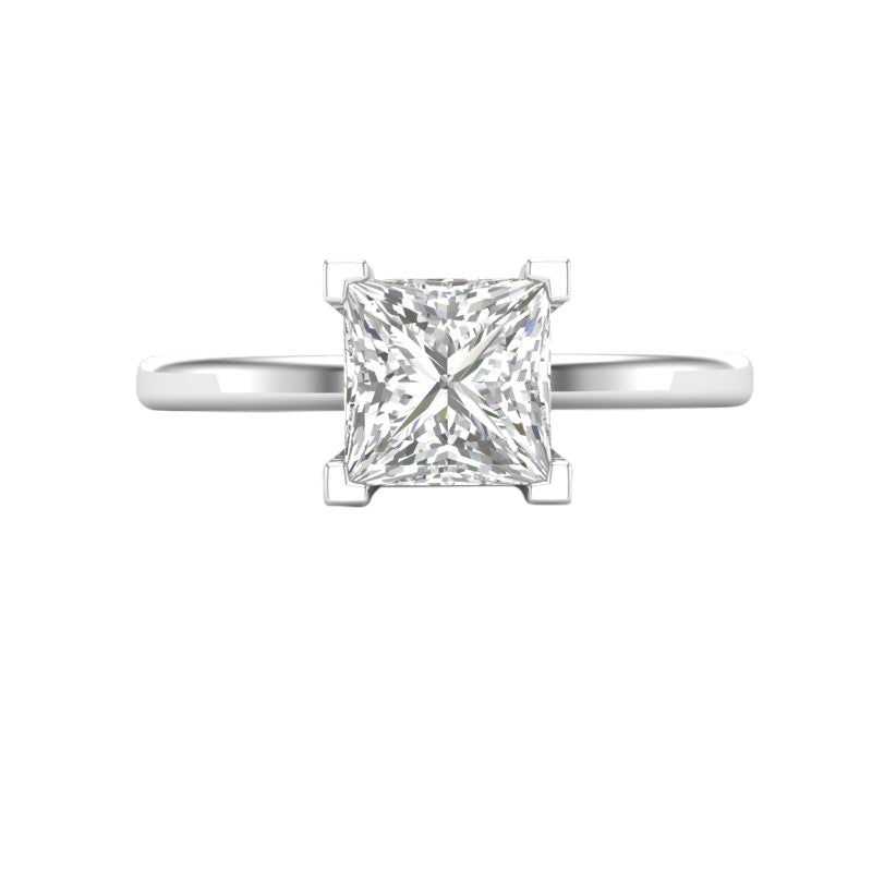 Melina Build Your Own Earth Born Diamond Engagement Ring 1/15ct