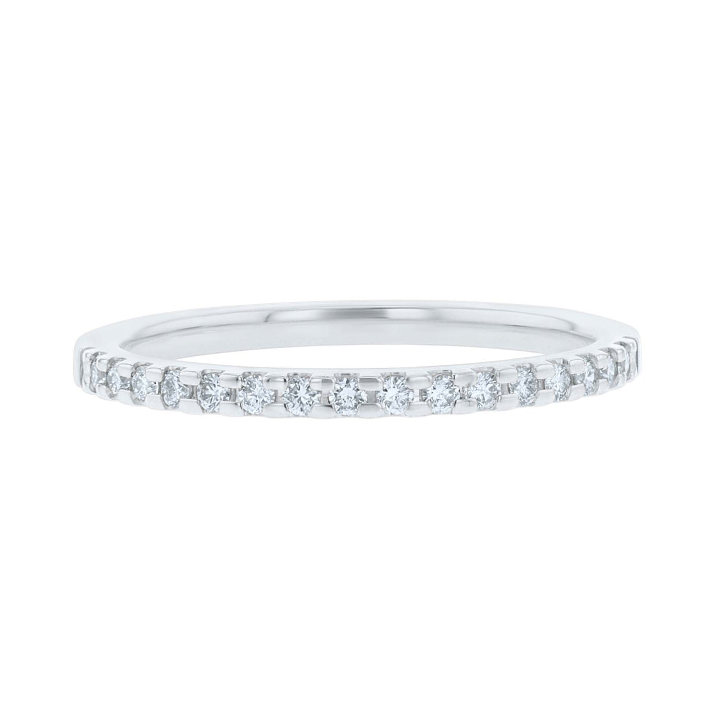 Forever Lottie Low Profile Diamond Wedding Ring
