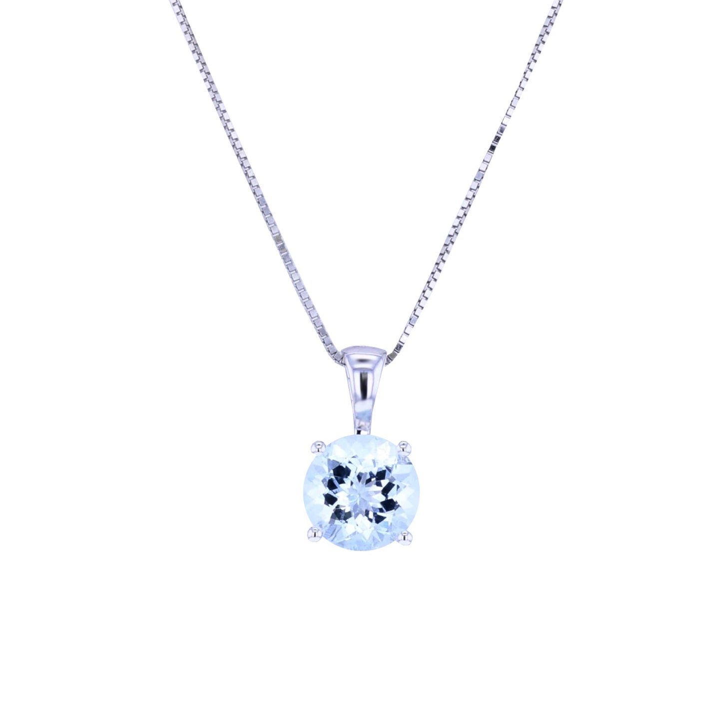 Moonlight Aquamarine Necklace
