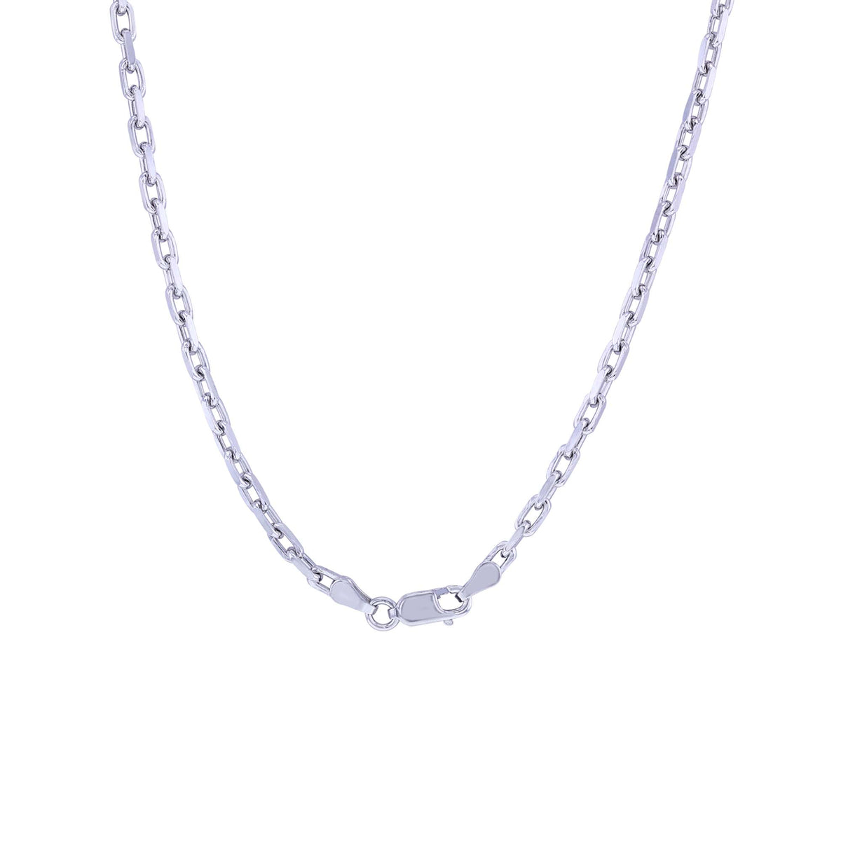 Silver Felix French Cable Chain Necklace