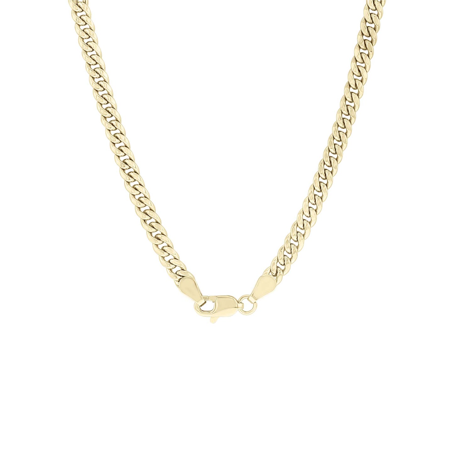 Romeo Gold Miami Cuban Link Chain Necklace 22"